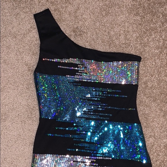 Forever 21 sequin one strap dress - Picture 3 of 6